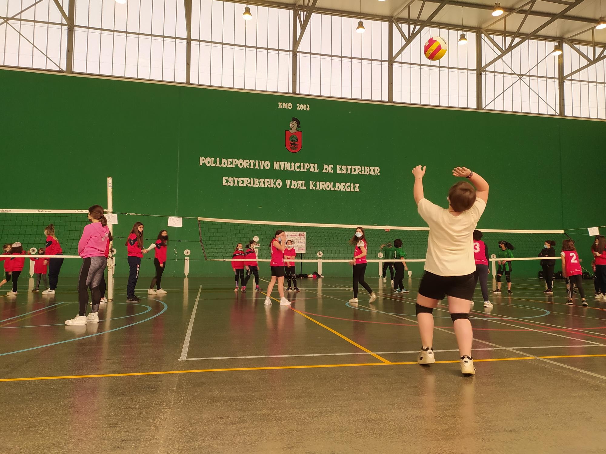 Tercera Concentración de Minivoley en Zubiri